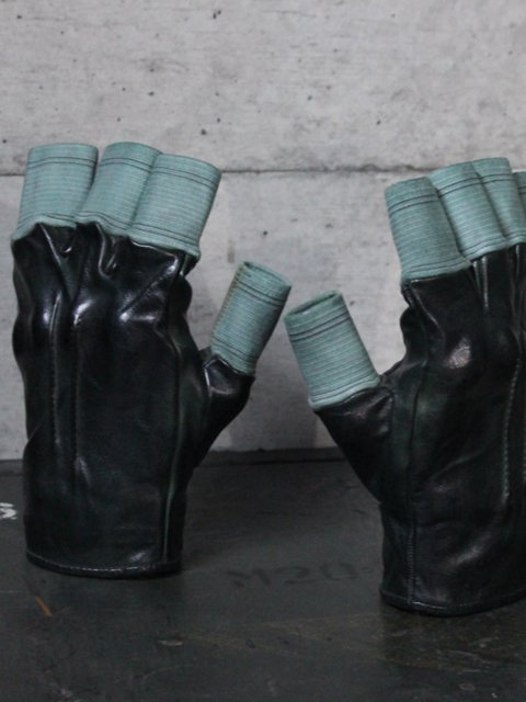 O.DYED DISPARATE FINGERCUFF GLOVES / CAROL CHRISTIAN POELL グローブ 神戸 SHELTER2