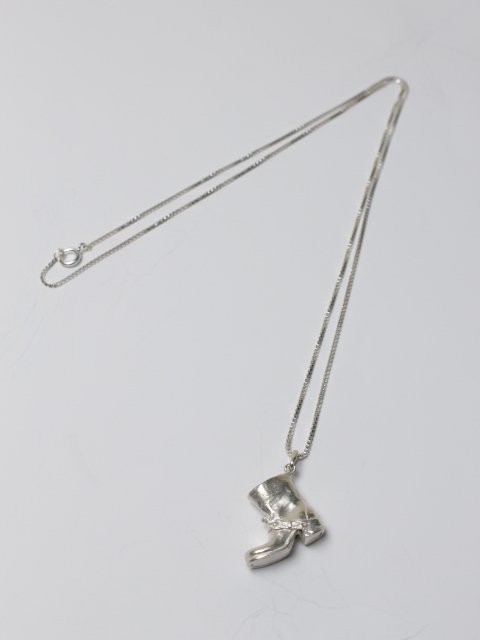 silver buckle boot necklace/ m.a+ (エムエークロス) 神戸 SHELTER2