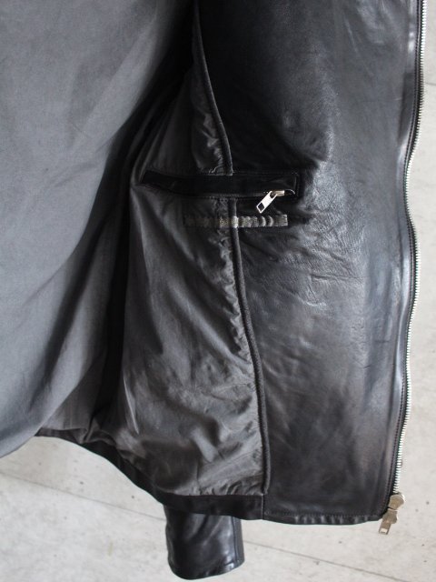FENCING LEATHER JACKET / CAROL CHRISTIAN POELL 神戸 SHELTER2