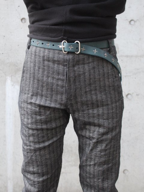 studded double oval buckle me belt / m.a+ (エムエークロス) 神戸