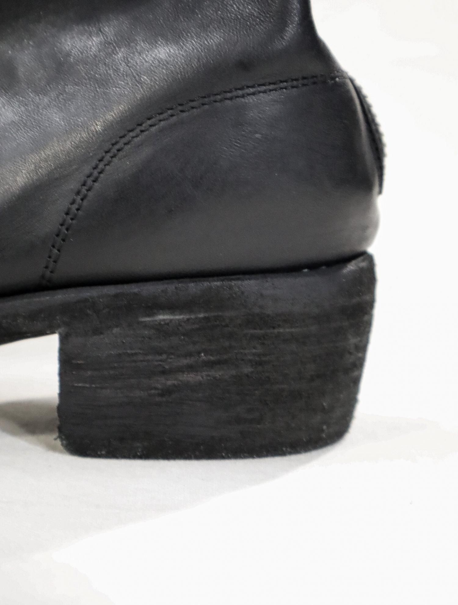 新品　Guidi バッグジップブーツ 788z 38 GUIDI - 【788Z】子牛革 バックジップ ベビーカーフレザー