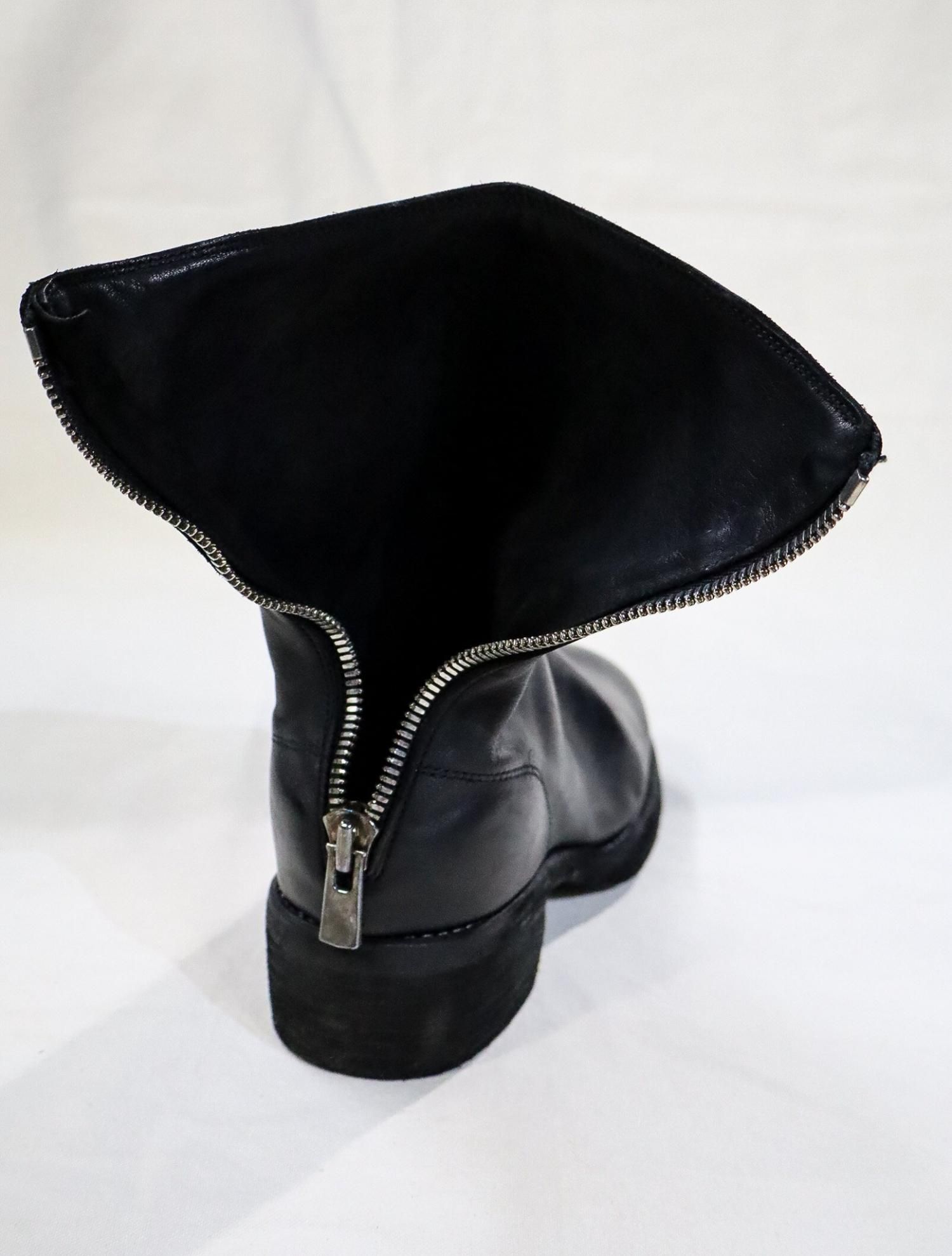 新品　Guidi バッグジップブーツ 788z 38 GUIDI - 【788Z】子牛革 バックジップ ベビーカーフレザー