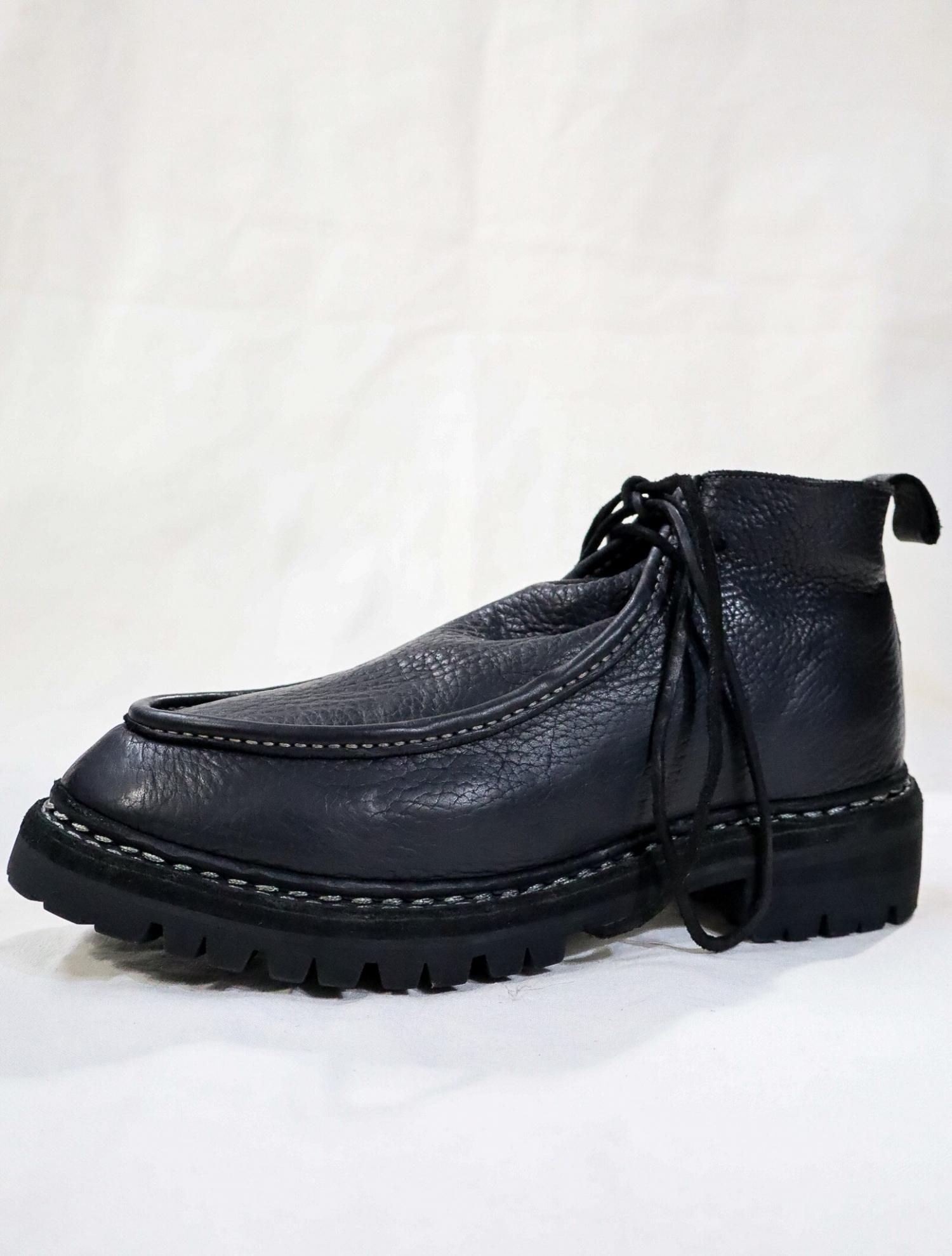 美品 希少 GUIDI NTP04 パラブーツ 41 ブラック グイディ - 靴