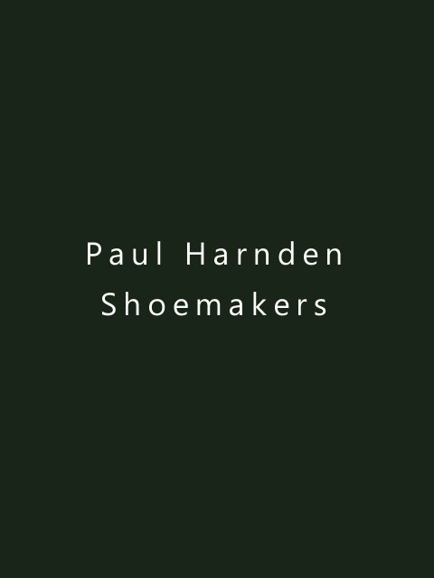 MENS LANCASHIRE BELT / Paul Harnden Shoemakers 神戸 SHELTER2