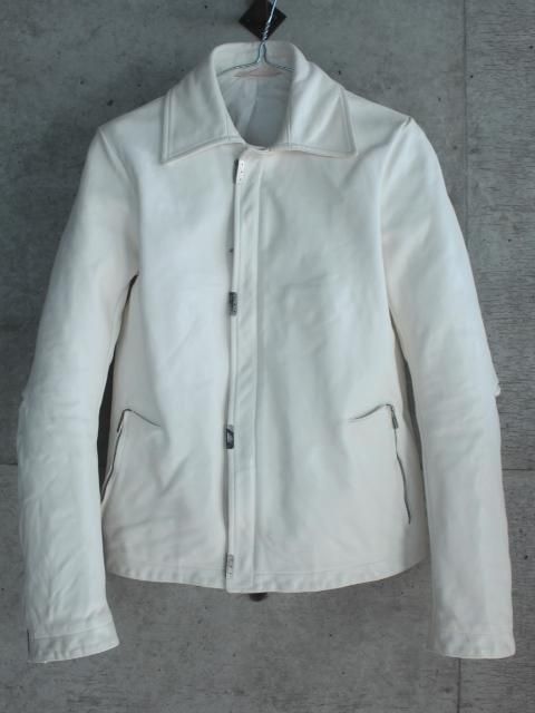 SCARSTITCHED LEATHER JACKET / CAROL CHRISTIAN POELL