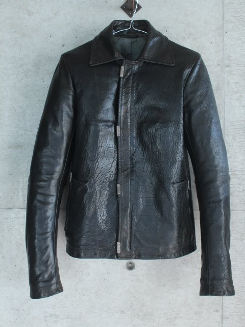 SCARSTITCHED LEATHER JACKET / CAROL CHRISTIAN POELL (キャロルクリスチャンポエル)