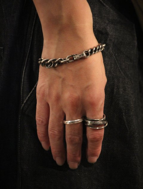 bracelet fine curb chain / WERKSTATT:MUNCHEN(ワークスタットミュンヘン) 神戸 SHELTER2