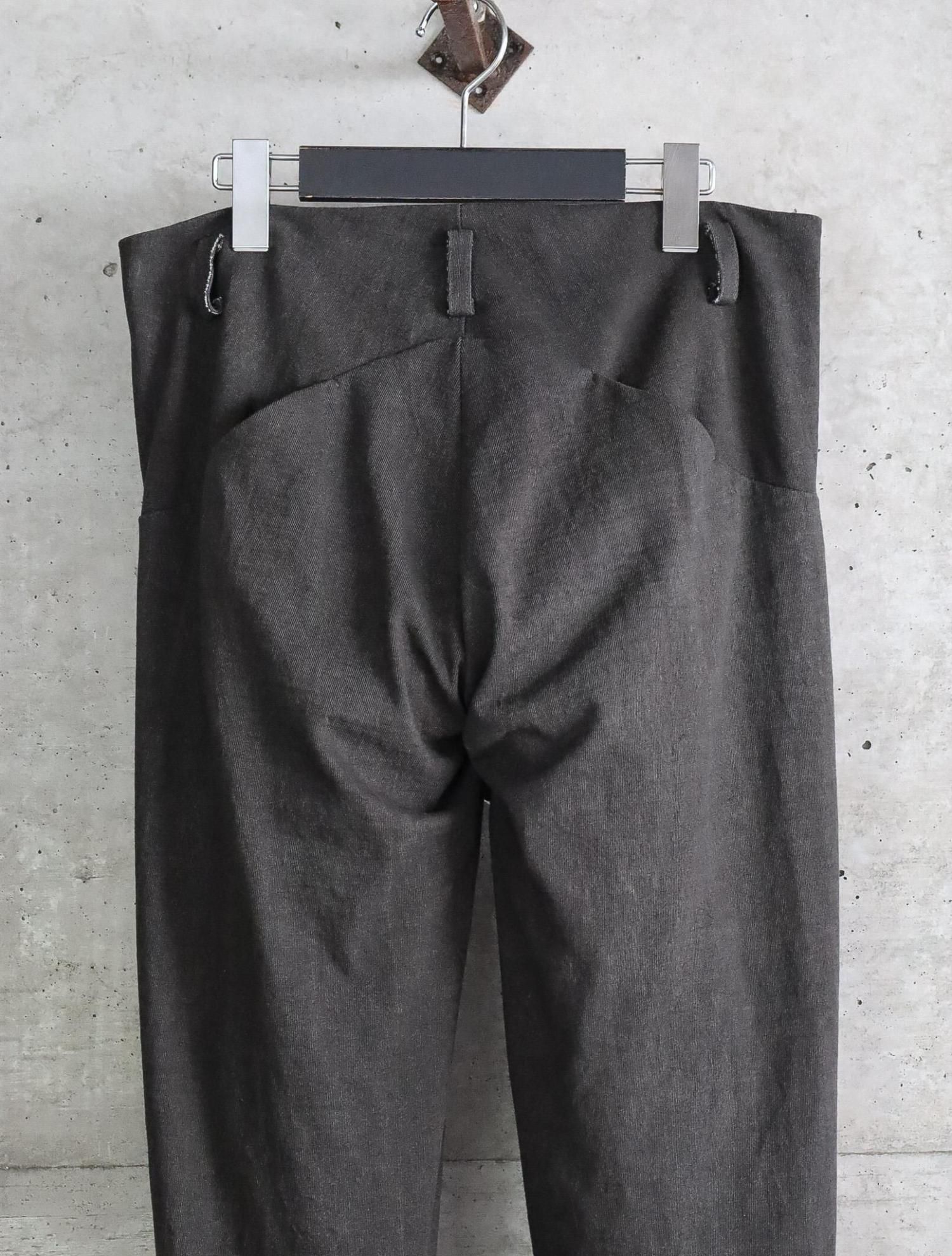 ma.+ エムエークロス　パンツ 2022AW m.a+ / elastic waist lowcrotch 2pocket pants “P570
