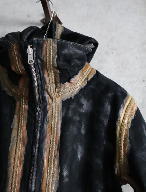 PAPER DART BIPOLAR SEAMED OVERLOCK PARKA / CAROL CHRISTIAN POELL