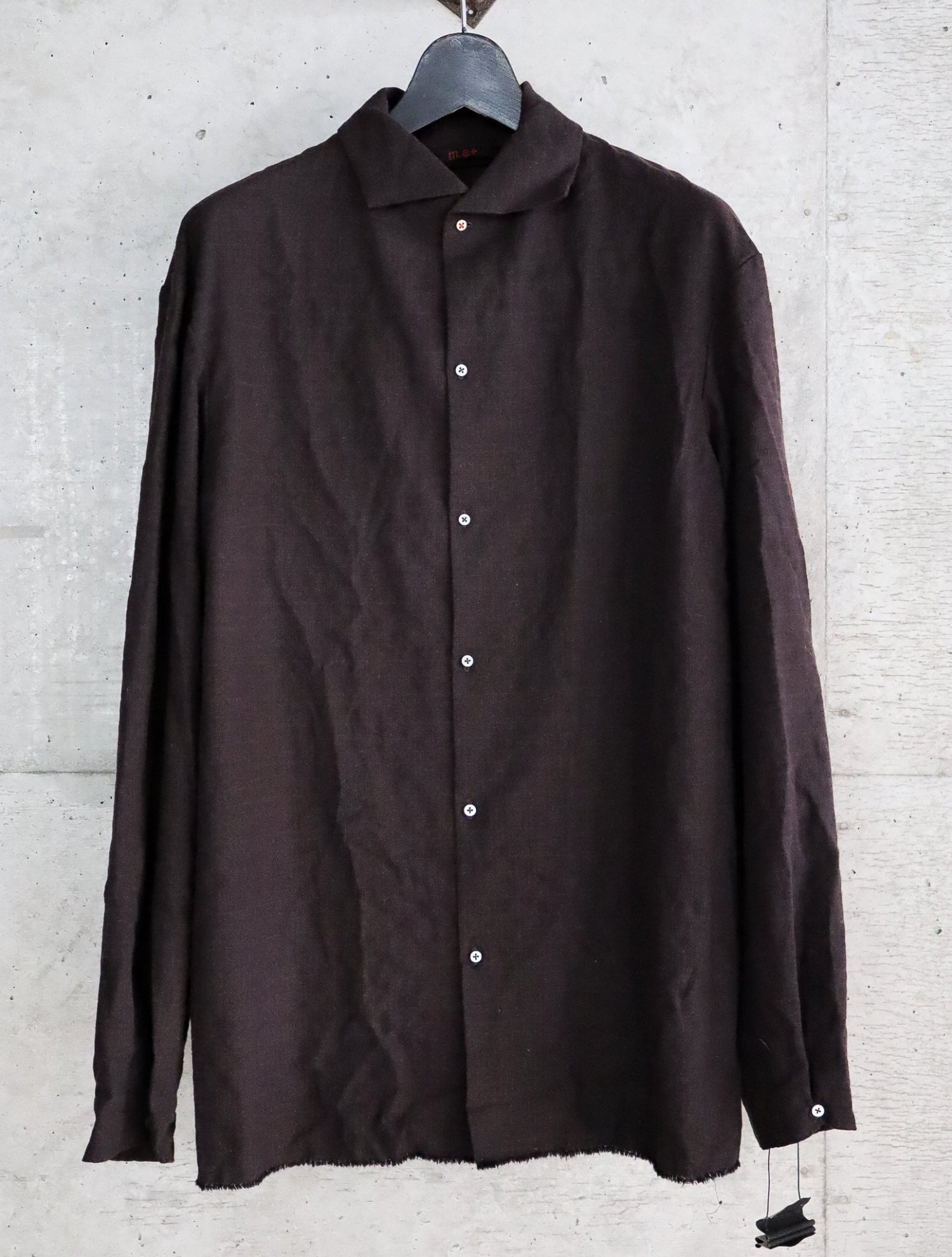 high collar medium fit shirt / m.a+ (エムエークロス) 神戸 SHELTER2