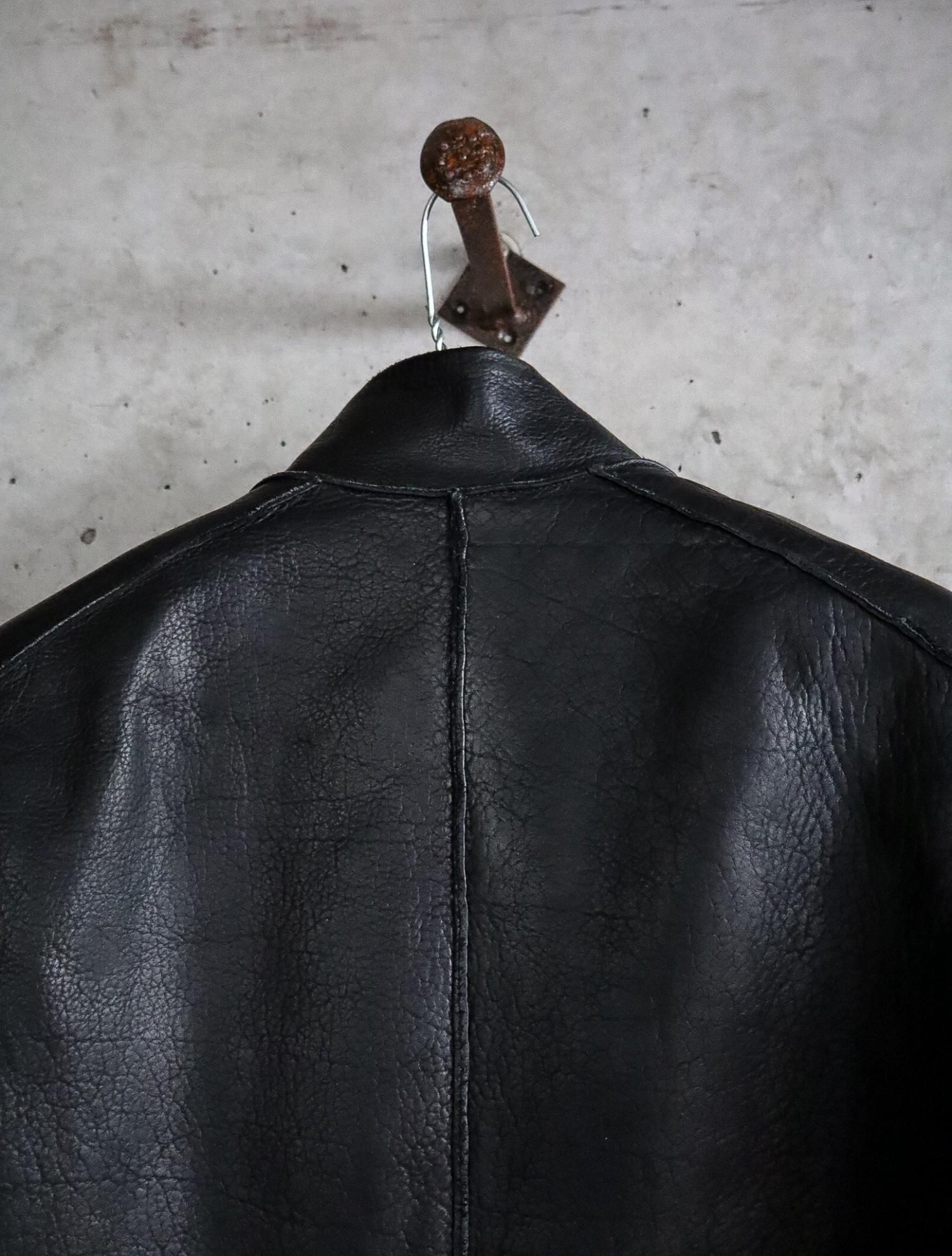 SCARSTITCHED LEATHER JACKET / CAROL CHRISTIAN POELL (キャロル