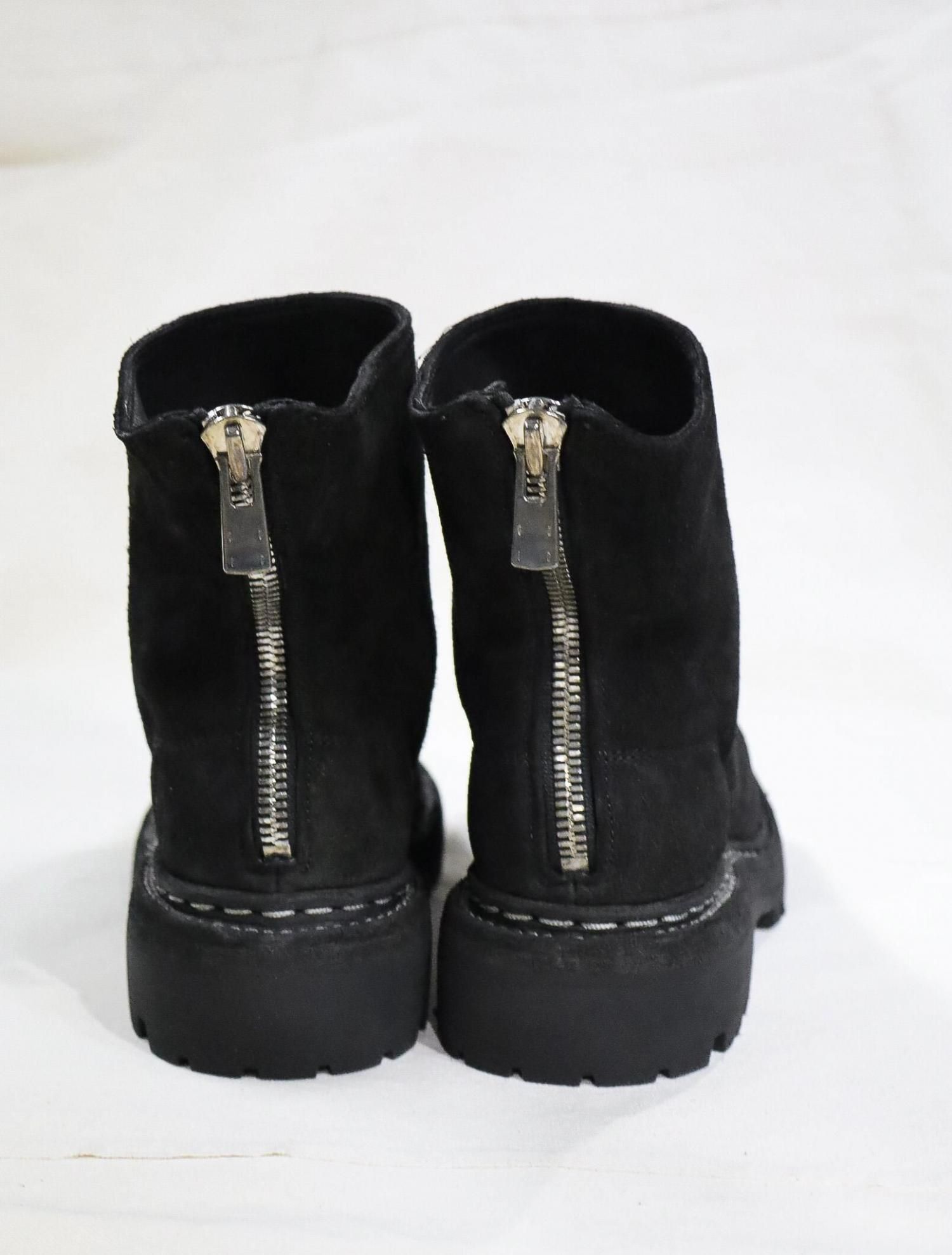 BACK ZIP BOOT SOLE RUBBER 