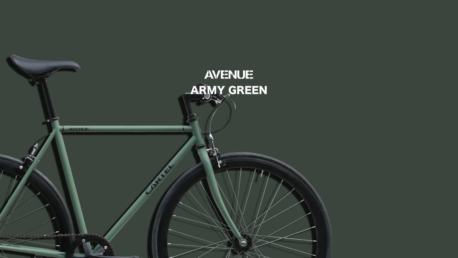 CARTEL BIKES AVENUE MATTE BLACK - 自転車本体