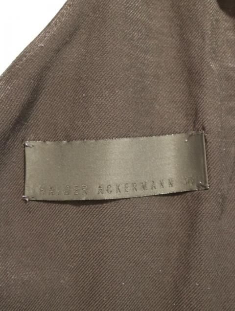 HAIDER ACKERMANN(ユーズド) ベスト - 神戸 北野 セレクト HAIDER ACKERMANN(ユーズド) ベスト - 神戸 北野 セレクト