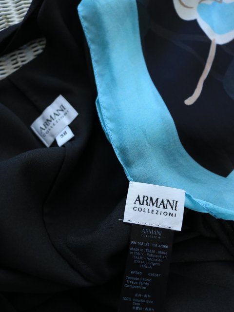 ARMANI COLEZIONI(ユーズド)チュニックワンピース - 神戸　北野　セレクトショップ　la cham blanc　ラシャンブラン