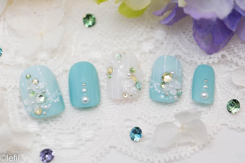 jasmine - ジャスミン - lefil（ルフィル）-ネイルチップ(つけ爪