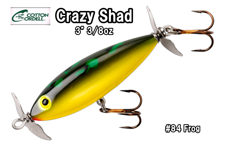 Cotton Cordell CO45 Crazy Shad クレイジーシャッド　　　　　NB-EYE-TOKYO