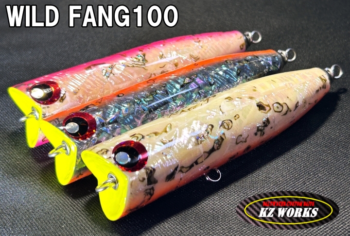 KZ Work's WILD FANG 100 限定シェルスペシャル NB-EYE-TOKYO KZ Work's WILD FANG 100 限定シェルスペシャル NB-EYE-TOKYO