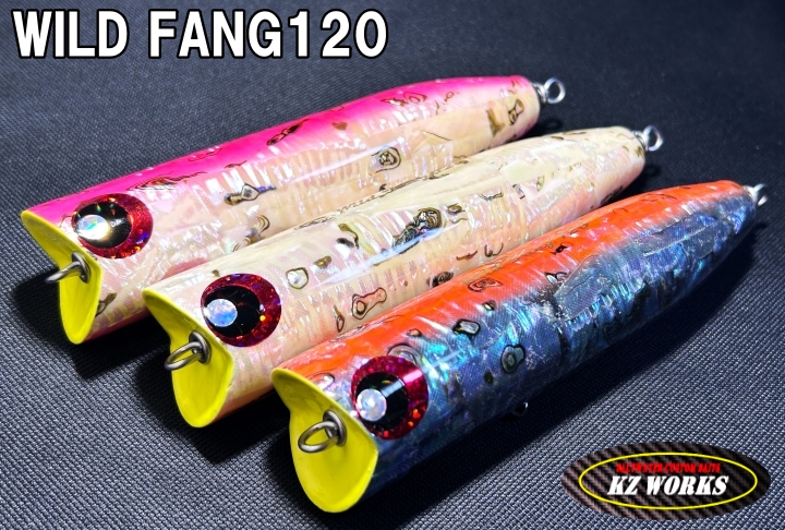 KZ Work's WILD FANG 120 限定シェルスペシャル NB-EYE-TOKYO KZ Work's WILD FANG 120 限定シェルスペシャル NB-EYE-TOKYO