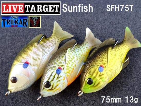 ＮＢ－ＥＹＥ　ＴＯＫＹＯ　ＪＡＰＡＮ　Fishing Tackle Web Shop LIVE TARGET Sunfish 90