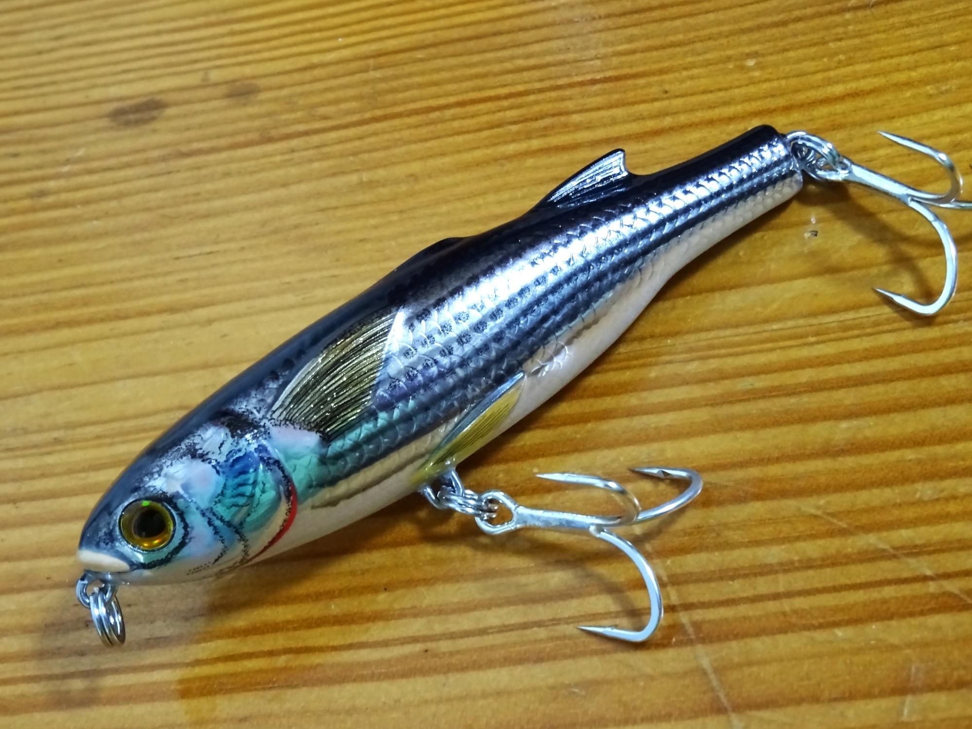 LIVE TARGET Mullet マレット　topwater 　フォルムも動きも本物 - ＮＢ－ＥＹＥ　ＴＯＫＹＯ　ＪＡＰＡＮ　Fishing  Tackle Web Shop