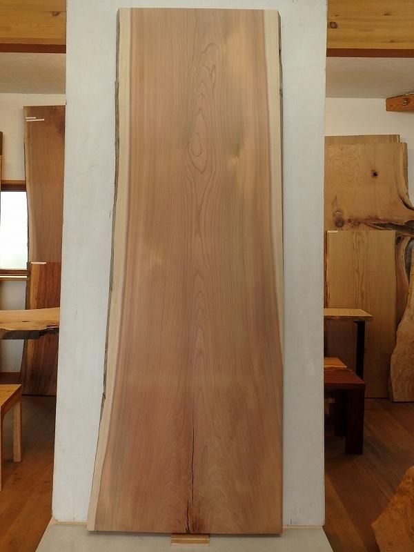 屋久杉一枚板長尺材カウンターテーブル棚板