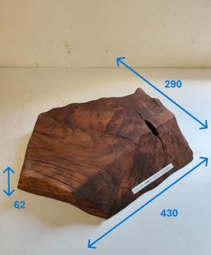 台湾楠 オイル仕上げ 約290mm×430mm×62mm 端材 小物