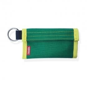 W-BASE x CRANK COIN WALLETS  GREEN/YELLOW