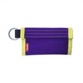 W-BASE x CRANK COIN WALLETS  PURPLE/YELLOW