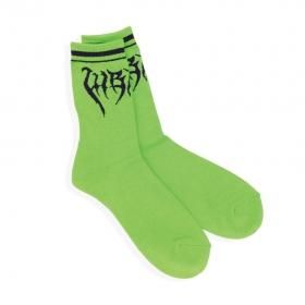W-BASE x KaneZ x LHP - LOGO SOCKS - GREEN