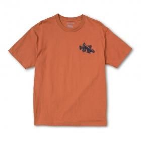 ACT LIKE YOU KNOW - Bolts T-Shirt - Burnt orange