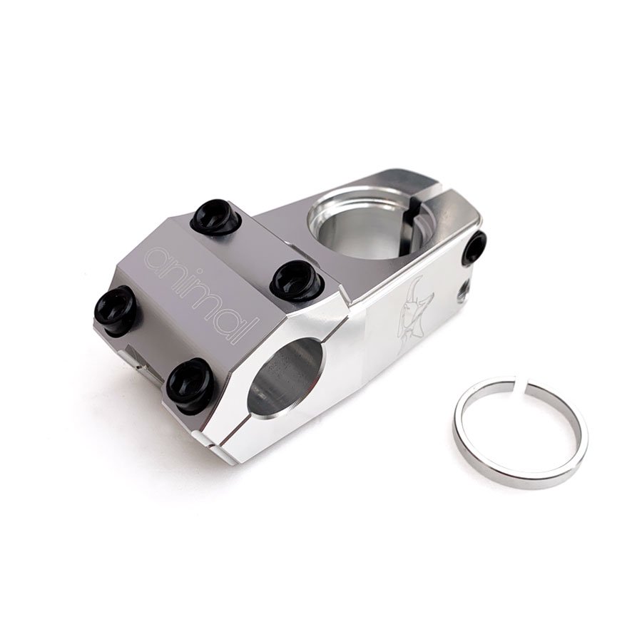 ANIMAL - INVERSE TOPLOAD STEM - SILVER - W-BASE | BMXやピストを