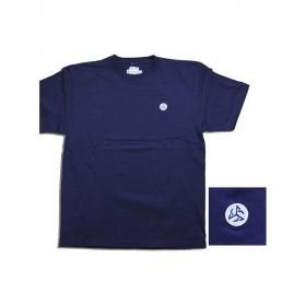 *ALIVE INDUSTRY - STITCH T SHIRT - NAVY