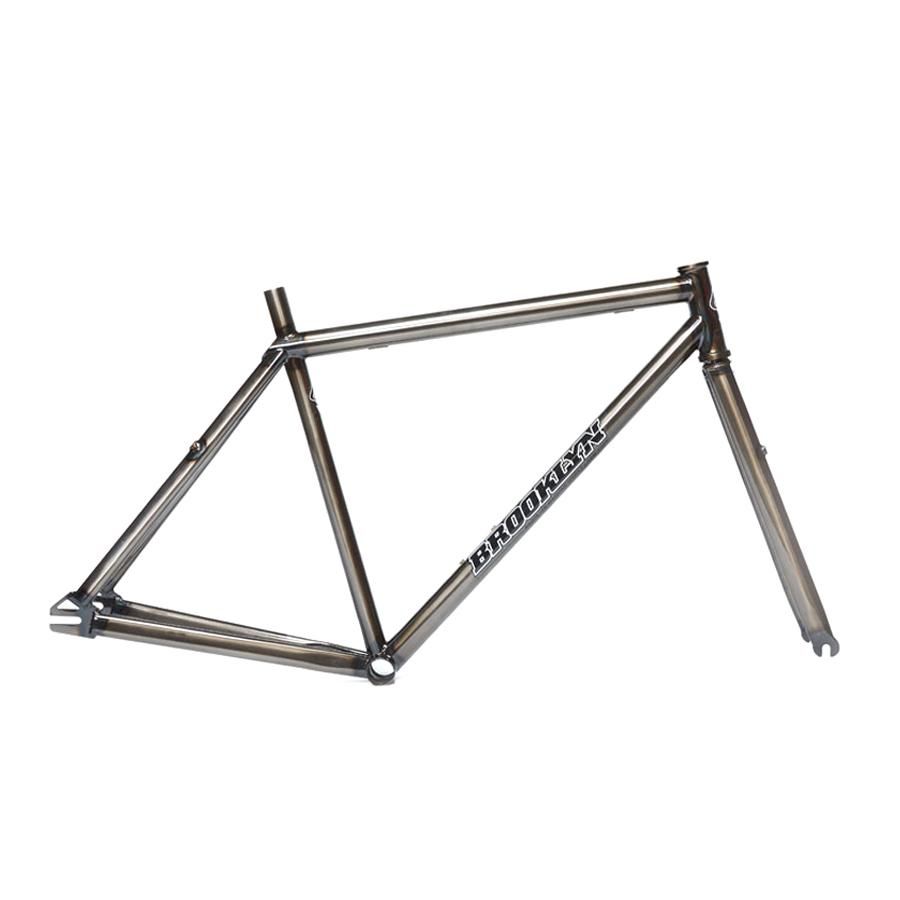 BROOKLYN MACHINE WORKS - GANGSTA V4 FRAME & FORK - TRANS BLACK - W 