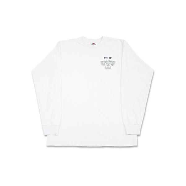 *RELIC - ARCHER LONG SLEEVE - WHITE