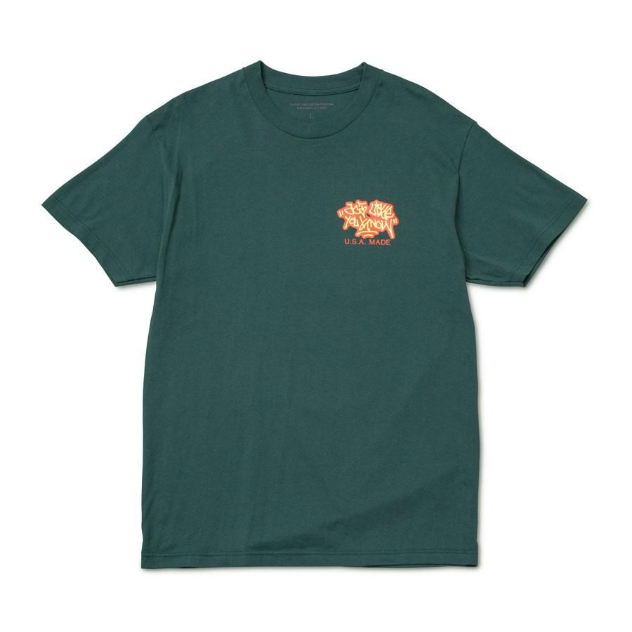 ALYK – Location Screen Printed T-Shirt/Green