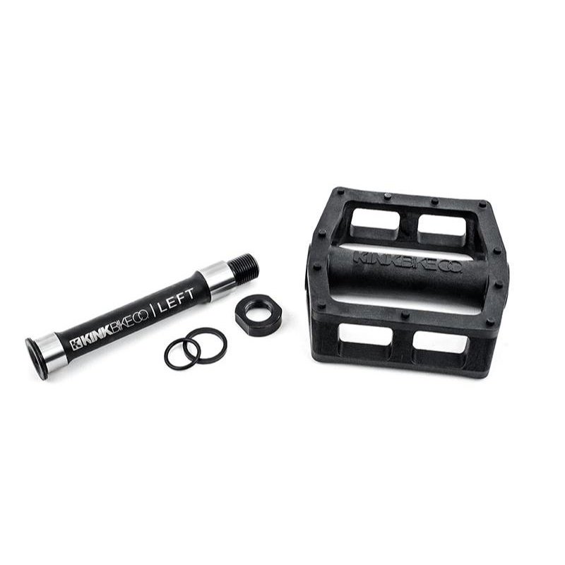 KINK - SENEC PEDAL - 9/16 - BLACK - W-BASE | BMXやピストを扱う渋谷の自転車店（通販可）