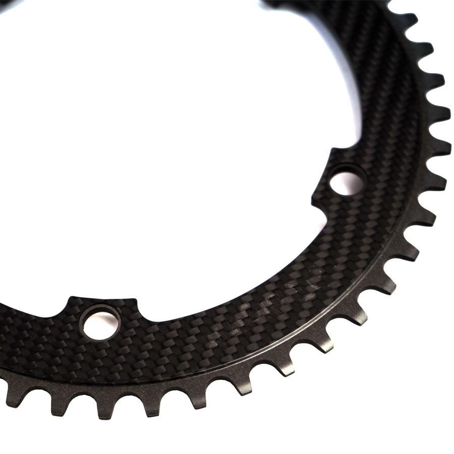 digirit - CARBON CHAINRING - 3K TRACK LIGHT - W-BASE | BMXやピスト 