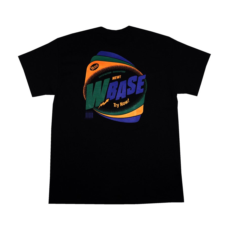 <img class='new_mark_img1' src='https://img.shop-pro.jp/img/new/icons1.gif' style='border:none;display:inline;margin:0px;padding:0px;width:auto;' />W-BASE - 16TH ANNIV. TEE - BLACK