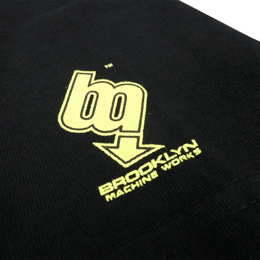 BROOKLYN MACHINE WORKS - BROOKLYN TEE - BLACK - W-BASE | BMX