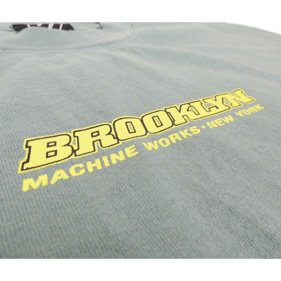 BROOKLYN MACHINE WORKS - BROOKLYN TEE - GREEN - W-BASE |  BMXやピストを扱う渋谷の自転車店（通販可）