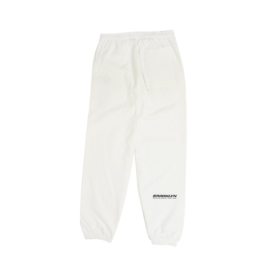 BROOKLYN MACHINE WORKS - BROOKLYN SWEAT PANTS - WHITE - W-BASE |  BMXやピストを扱う渋谷の自転車店（通販可）