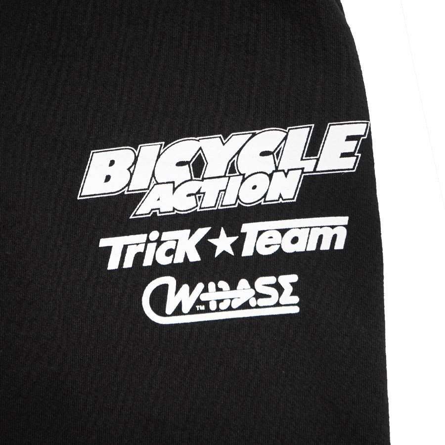 W-BASE - DO A TRICK SWEAT PANTS BLACK - W-BASE | BMXやピストを扱う