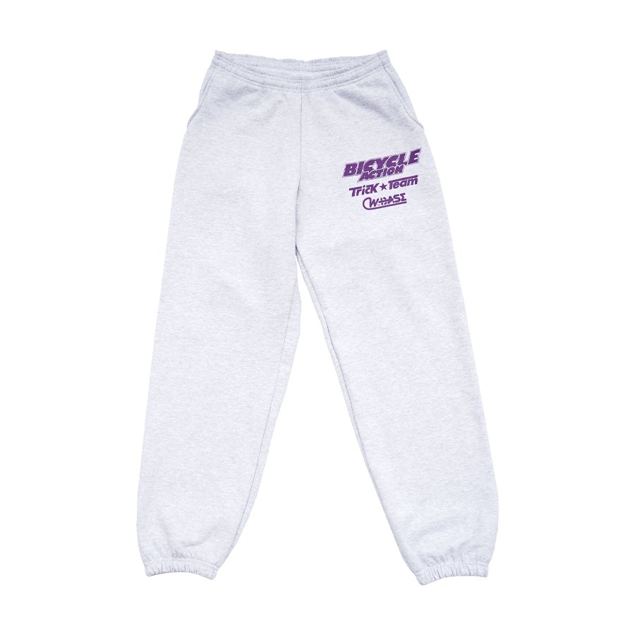 W-BASE - DO A TRICK SWEAT PANTS GRAY - W-BASE | BMXやピストを扱う