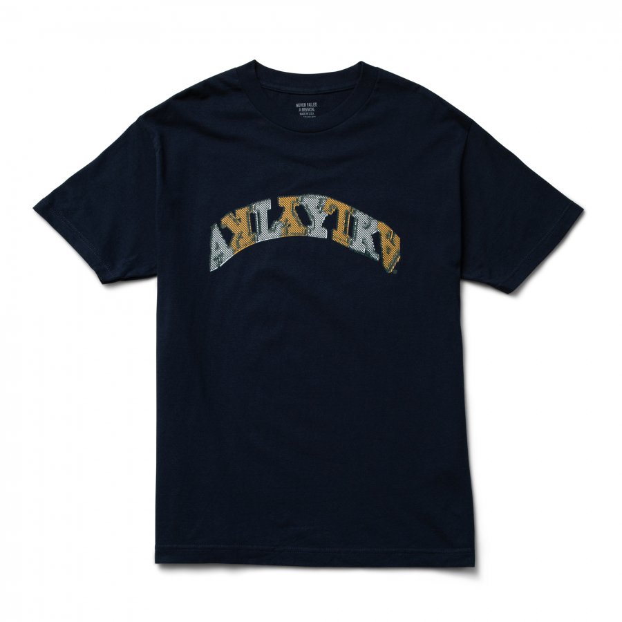 ACT LIKE YOU KNOW -PERVERTED ARCH TEE - NAVY