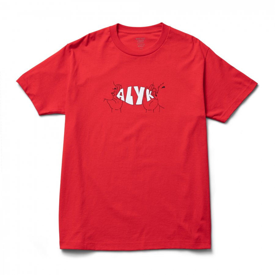 ACT LIKE YOU KNOW -TALK TEE - RED