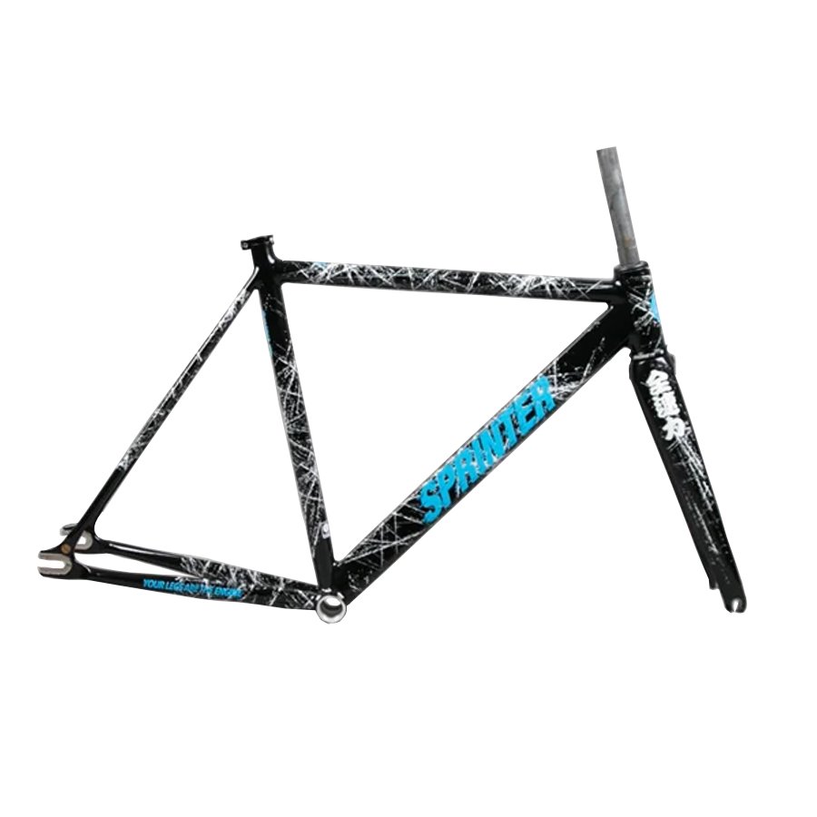 ENGINE11 - SPRINTER FRAMESET - BLACK/BLUE - W-BASE | BMXやピストを扱う渋谷の自転車店（通販可）