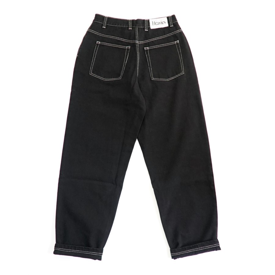 <img class='new_mark_img1' src='https://img.shop-pro.jp/img/new/icons1.gif' style='border:none;display:inline;margin:0px;padding:0px;width:auto;' />HEAVIES - 01 Jeans - BLACK