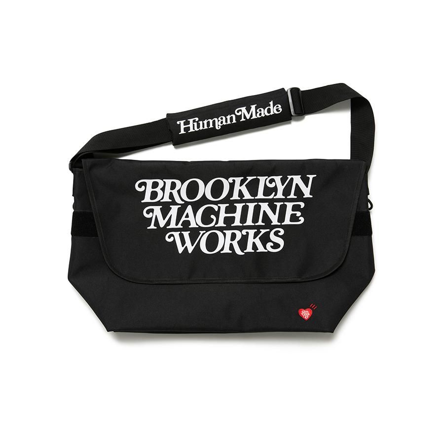 HMxBMWxGDC MESSENGER BAG - BLACK - W-BASE | ONLINE STORE