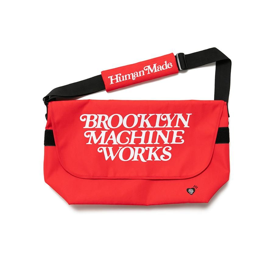 HMxBMWxGDC MESSENGER BAG - RED